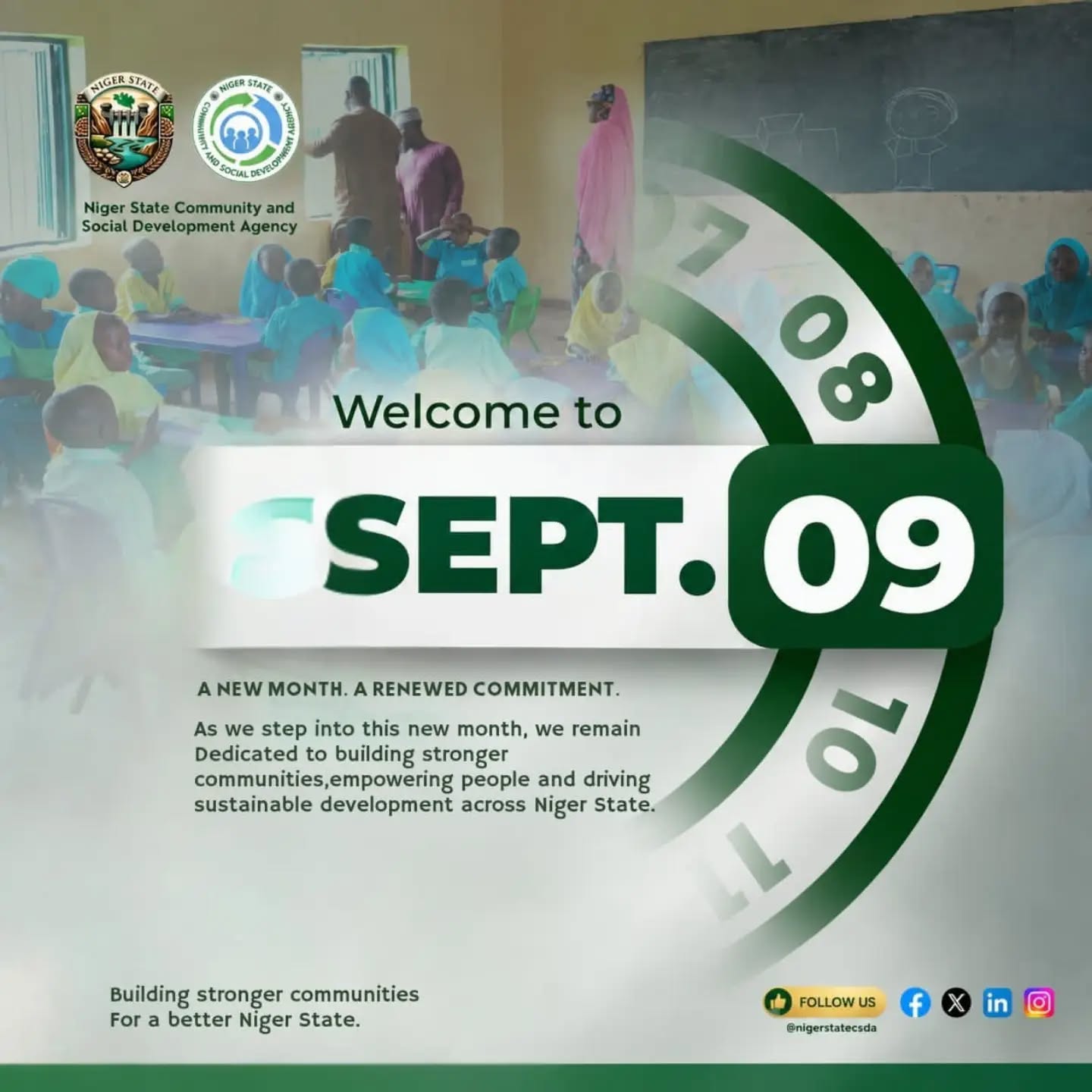 Building Stronger Communities for a Better Niger State 

#september #newmonthvibes