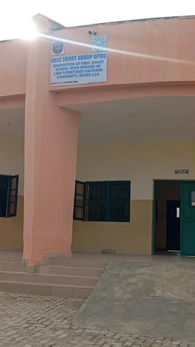 VIDEO: Renovation of UBEC Smart School, Maitumbi, by Niger State Community and Social Development Agency. 

#bagocares #school #fypシ゚viralシ